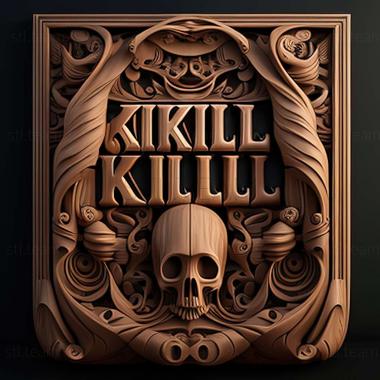 3D model KillSkill game (STL)